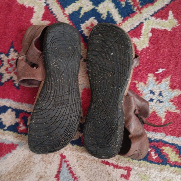 MERRELL Tan Brown Ankle Thong Sandals 7 - Picture 3 of 3